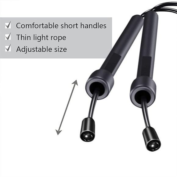 Adjustable Light Weight Jump Rope - Picture 2 of 5